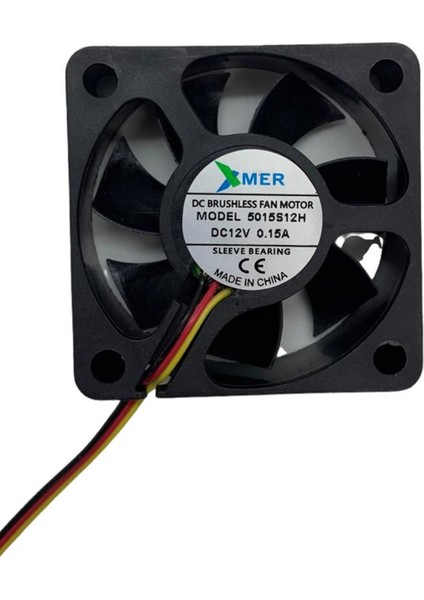 50X50X15MM 12V 0.15A 3p Xmer Fan