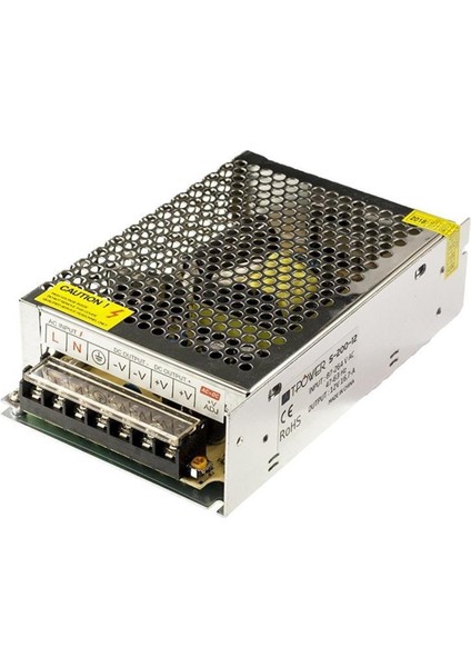 5V - 10 Amper Metal Kasa Adaptör Kalın Kasa IP20