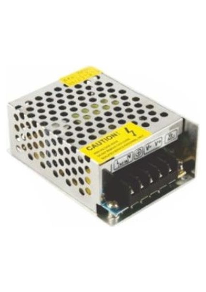 24V-1 Amper Ip 20 Kalın Kasa Metal Kasa
