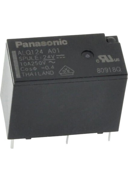 ALQ124 Panasonic Röle (24VDC 10A)