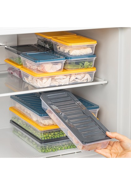 18 Parça Saklama Kabı , Mikrodalga Uyumlu Saklama Kabı 2X2400ML 4X1200ML 4X1170ML 8X600ML Antrasit fırsatları