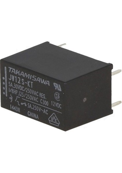 JV12S-KT 12V 4 Pin Kombi Rölesi
