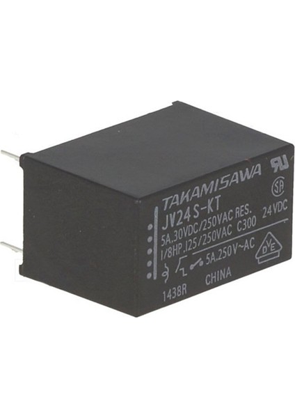 JV24S-KT 24V 4 Pin Kombi Rölesi