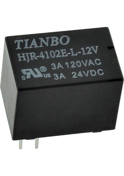 12V 3A Tianbo Röle - HJR-4102E-L-12VDC-S-Z
