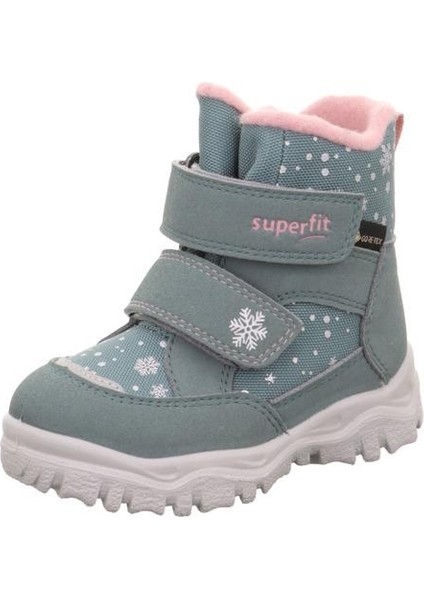 Superfit Husky1 Superfit Goretex Kız Çocuk Kar Botu Mavi