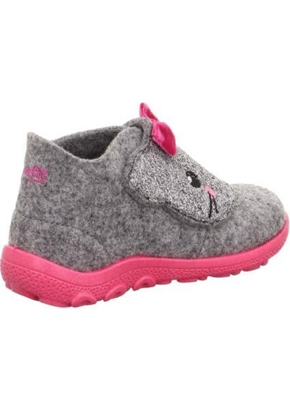 Happy Octi Çocuk Keçe Panduf Gri Sim modelleri