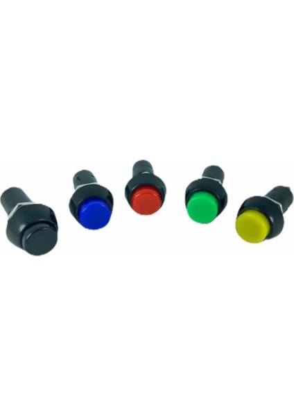 Plastik Buton PBS11B Yaylı Sarı