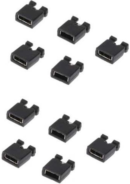 Siyah Jumper - 2.54MM 10LU Paket