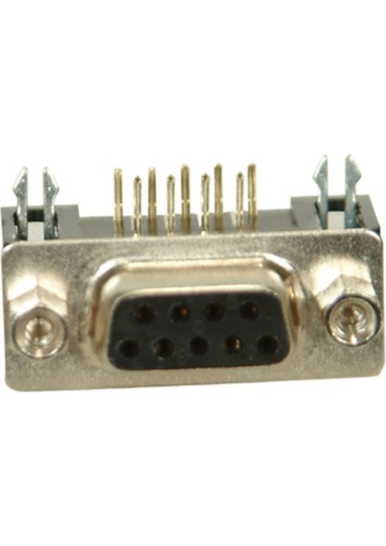 9'pin Dişi D-Sub 90 Derece Konnektör