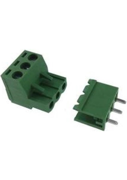 3lü 5.08MM 180 Derece Klemens Takım