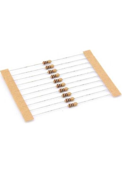 100R 1/4W Direnç 10'lu Paket Halinde