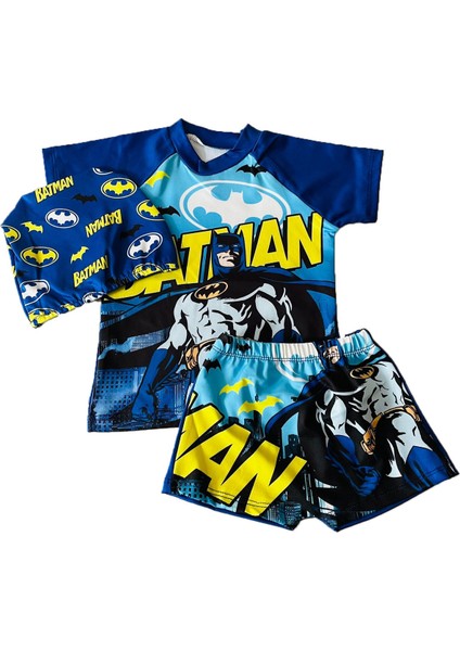Batman Temalı Çocuk Yüzme Takımı
