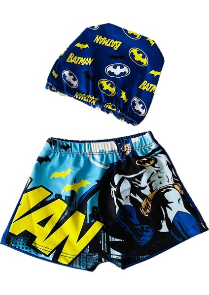 Batman Temalı Çocuk Yüzme Takımı