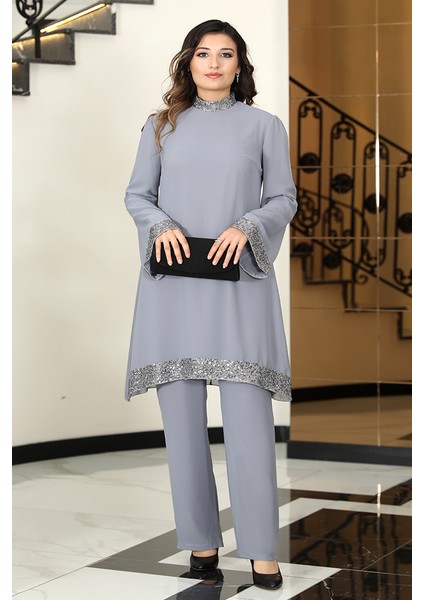 Tesettür Takım Umay Tesettür Abiye Elbise Tesettür Takım