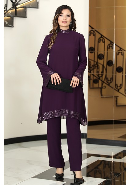 Tesettür Takım Umay Tesettür Abiye Elbise Tesettür Takım