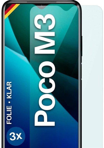 Xiaomi Poco M3 Cam Ekran Koruyucu 2 Adet