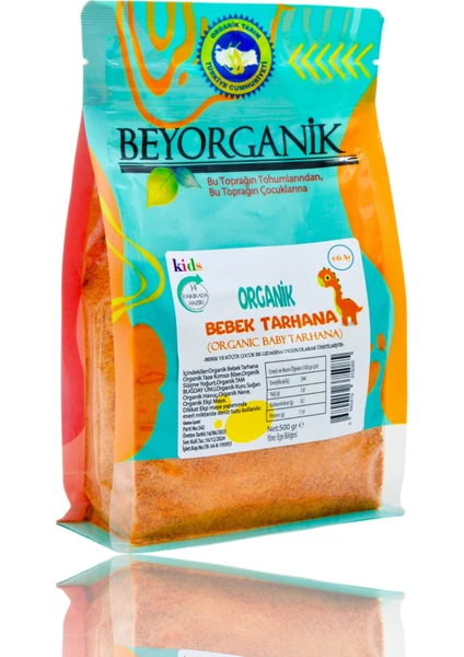 Organik Bebek Tarhanası 500gr