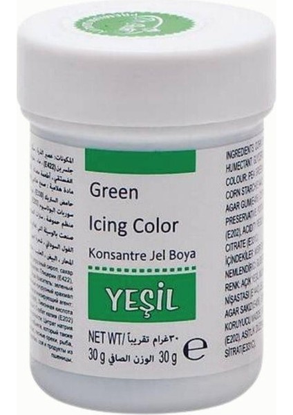 Yeşil Jel Boya 30 gr