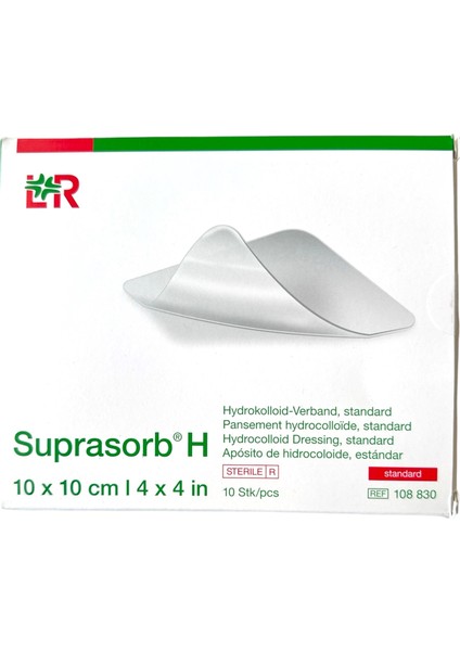 Suprasorb H 10X10CM Hidrokolloid Yarık Örtüsü-3 Adet