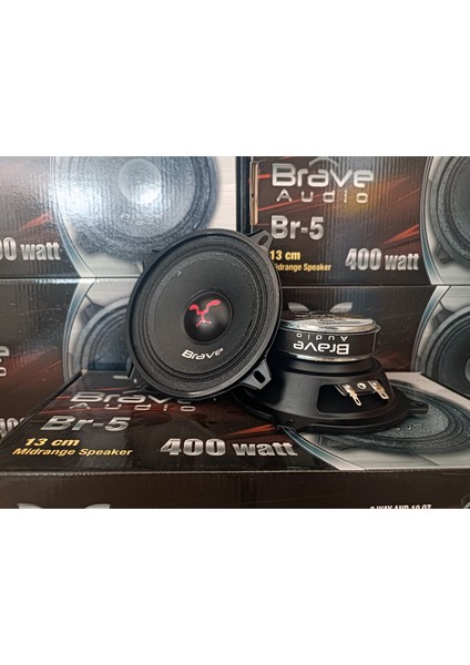 13CM Midrange 400W 60RMS Amfi Tipi Oto Hoparlör Takımı - 2 adet