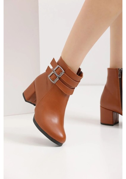 Kadın Çift Tokalı Kısa Bot fiyatları