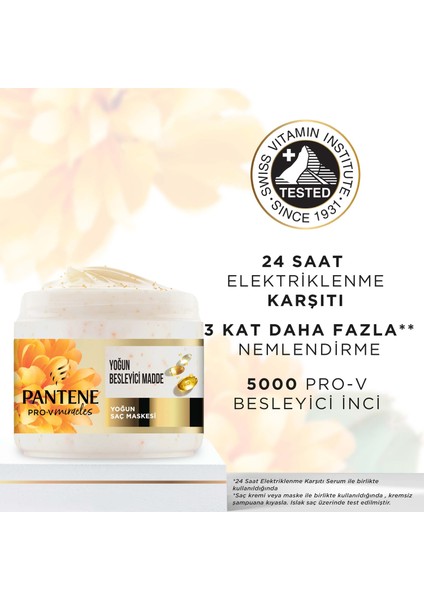 PANTENE PRO-V MIRACLES Frizz No More Kıvırcık Saçlar için Maske 300ML