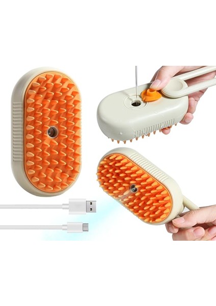 Kedi Köpek Buharlı Pet Tarağı Alithestereo