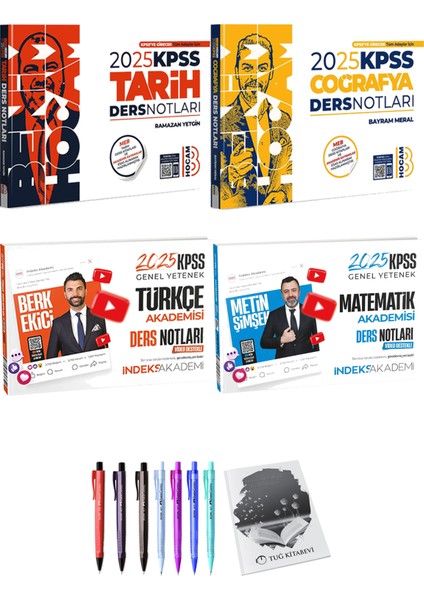 2025 Kpss Türkçe Matematik Akademisi Video Ders Notları - 2025 Kpss Tarih Coğrafya Ders Notları