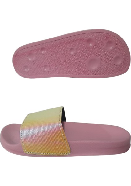 Kadın Pembe Parlak Ultra Hafif Günlük Şık Terlik Gzerr85-231