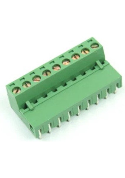 9'lu 5.08MM 90 Derece Klemens Takım