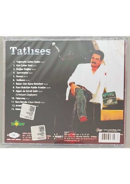 Esen Müzik Ibrahim Tatlıses Yağmurla Gelen Kadın CD (Jelatininde Sıfır Cd)