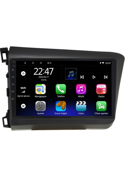 Honda Fb 7 Android 2gb Ram 32GB Rom Carplay Navigasyon Multimedya