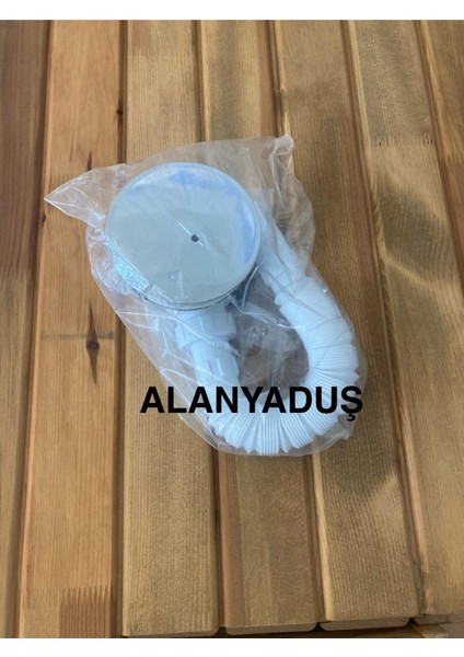 Flat Duş Teknesi Sifonu Krom Kapak 90'lık 32LİK Çıkışlı