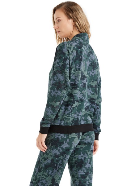 Kadın Sweatshirt 60472 - Desenli fiyatları