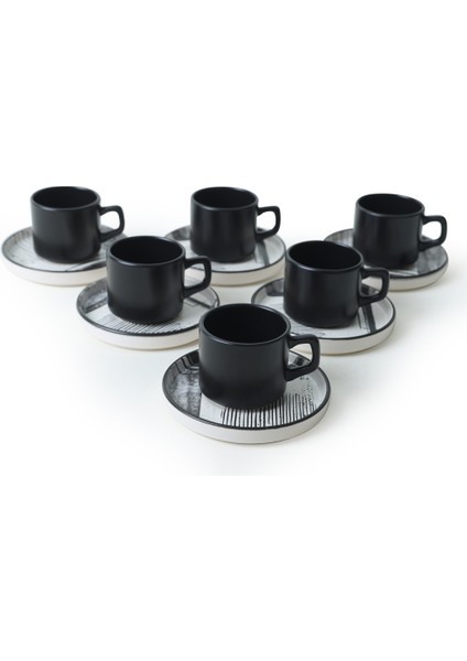 Shadowy Stackable Çay Takımı 12 Parça 6 Kişilik 21784