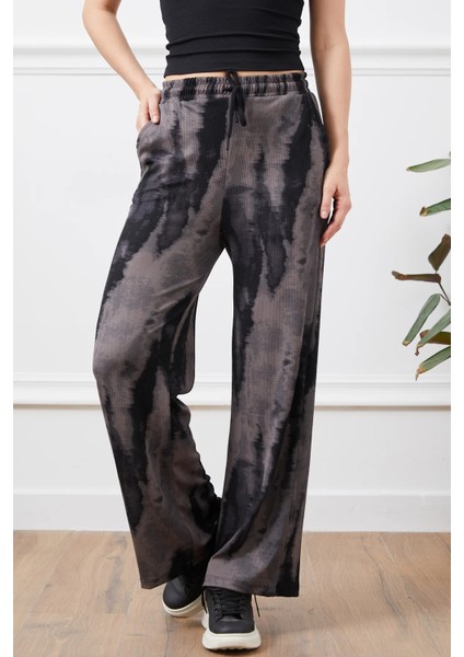 Siyah Füme Pantolon