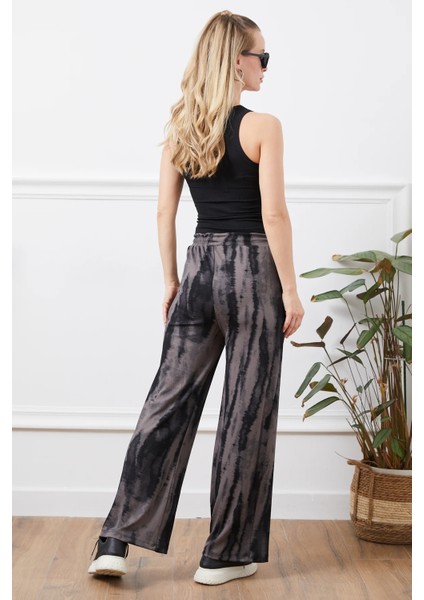 Siyah Füme Pantolon