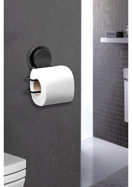 Siyah Magic Fix Banyo Düzenleyici 3'lü Set- Ikili Askı - Wc Kağıtlık - Saç Kurutmalık Askısı fırsatları