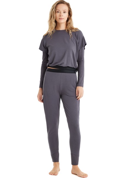 Kadın Pijama Altı 51643 - Antrasit
