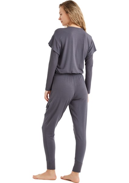 Kadın Pijama Altı 51643 - Antrasit