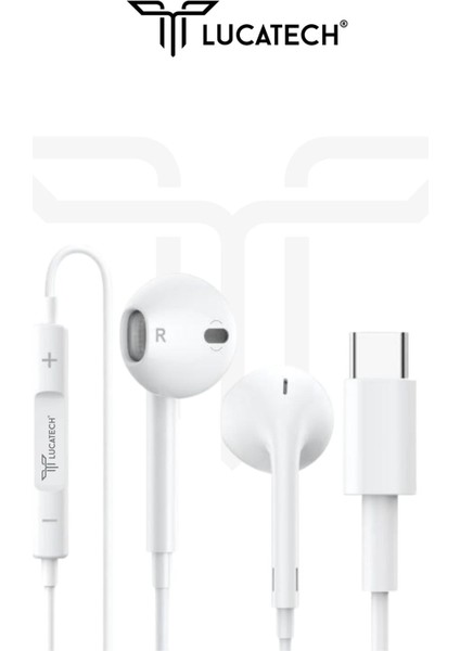 Xiaomi Poco F6 Uyumlu Mikrofonlu Typec Kulaklık