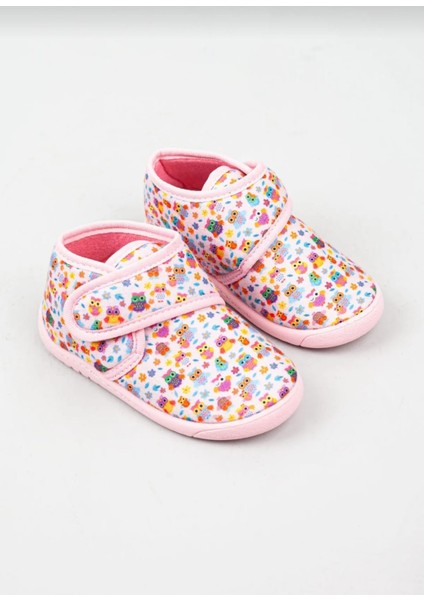 Günlük Kız Erkek Çocuk Panduf Ev Ayakkabısı Esnek Kaymaz Taban Cırtlı Kreş Anaokulu Ayakkabı modelleri