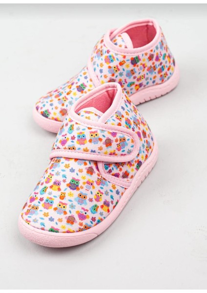Günlük Kız Erkek Çocuk Panduf Ev Ayakkabısı Esnek Kaymaz Taban Cırtlı Kreş Anaokulu Ayakkabı fırsatları