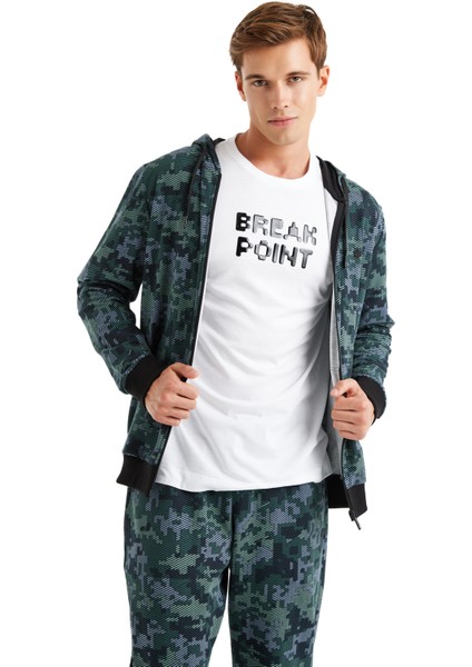 Erkek Sweatshirt 40625 - Desenli fiyatları