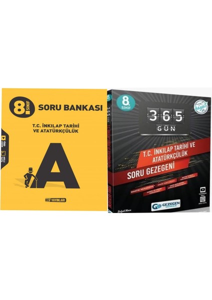 8. Sınıf Lgs Yeni Inkılap Tarihi Soru Bankası ve 365 Gün Soru Bankası
