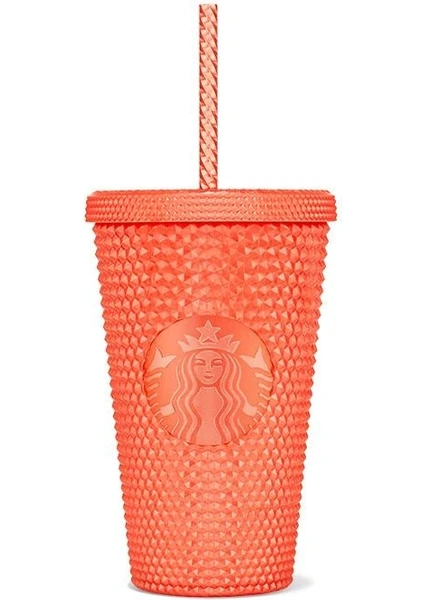 Starbucks® Plastik Soğuk Içecek Bardağı - Turuncu - 473 ml - 11155735