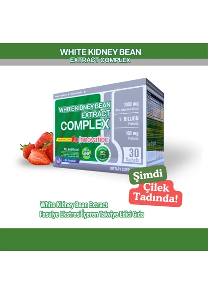 White Kidney Bean Extract Complex 30 Saşe 120 gr