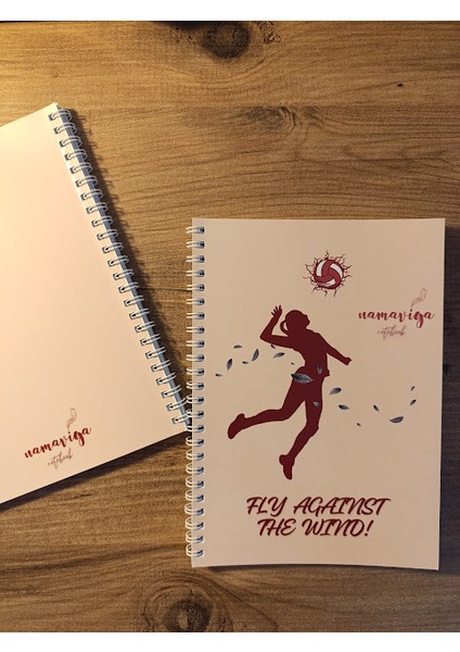 Namaviga Notebook A5 Spiralli Okul Defteri 100 Sayfa Çizgisiz