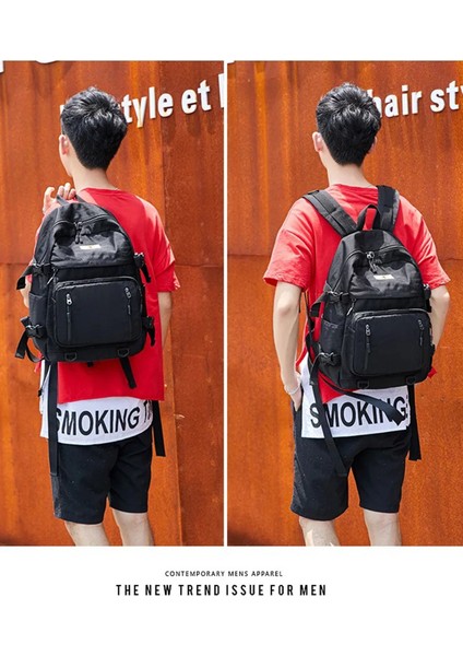 Laptop Bölmeli, USB Şarz Çıkışlı Su Geçirmez Unisex Sırt Çantası Haki SRT5013 fiyatları