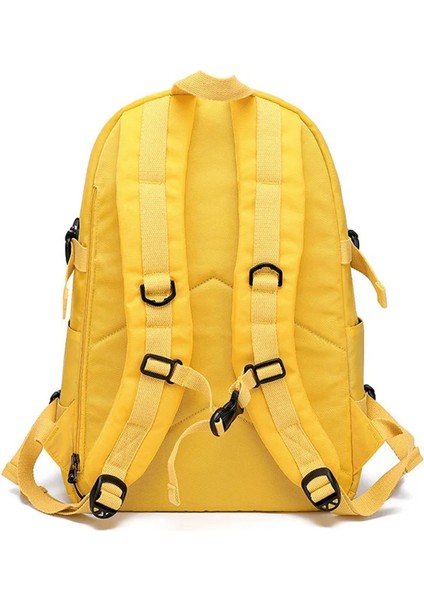 Laptop Bölmeli, USB Şarz Çıkışlı Su Geçirmez Unisex Sırt Çantası Haki SRT5013 fırsatları